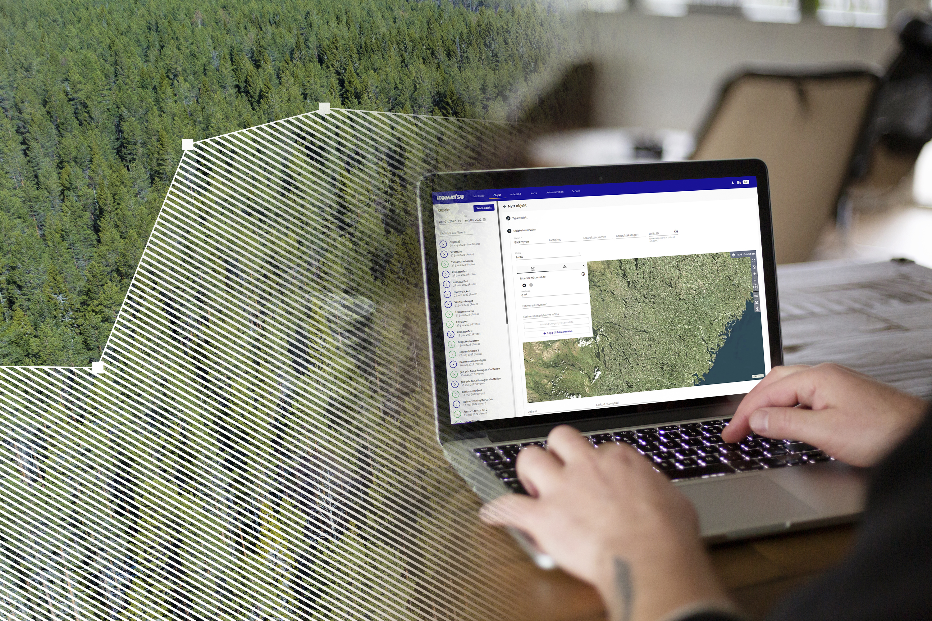 MaxiFleet work area management