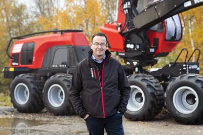 Bernd Rauser, new Global After Sales Manager for Komatsu Forest