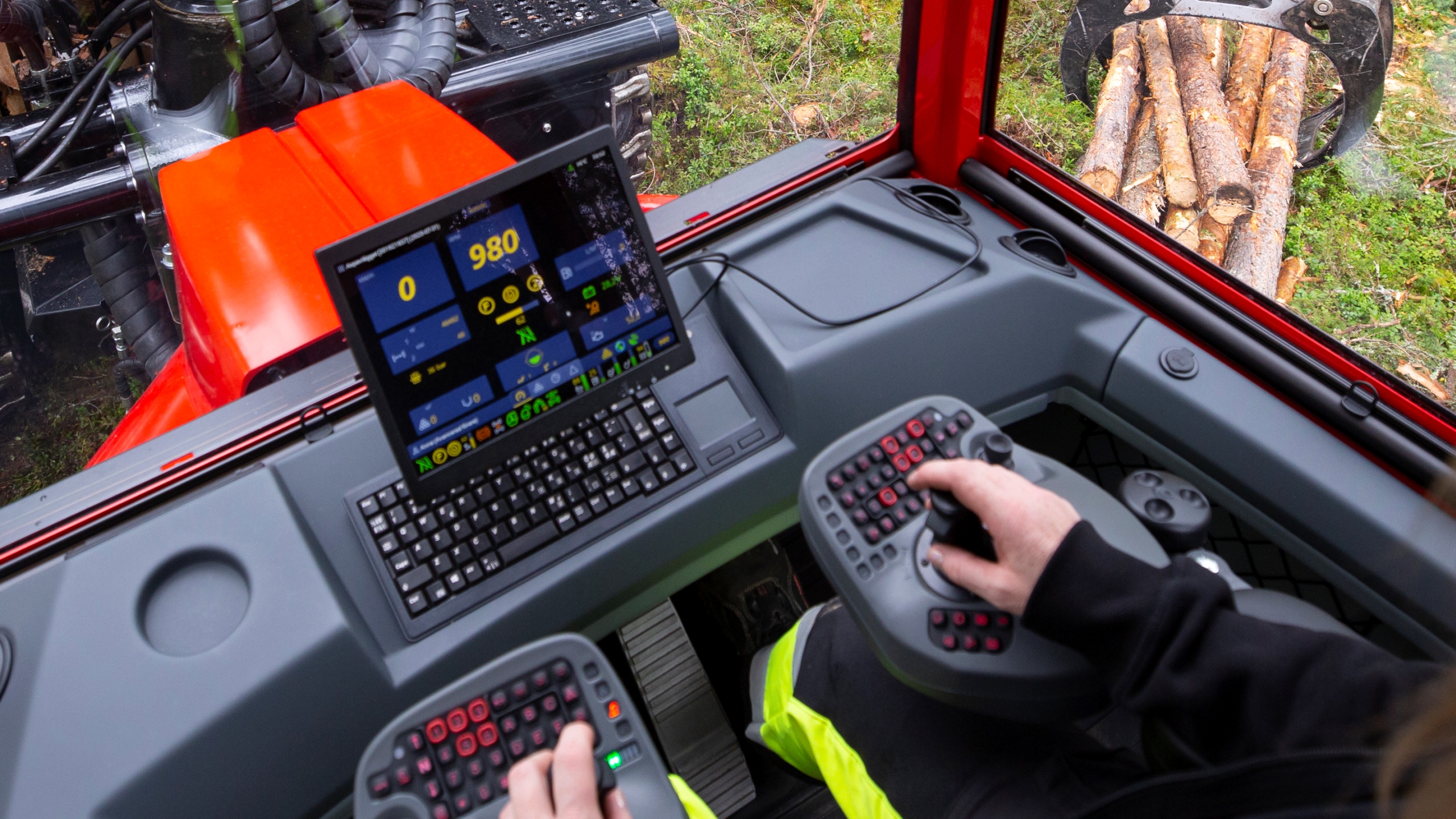 Ergonomy computer screen