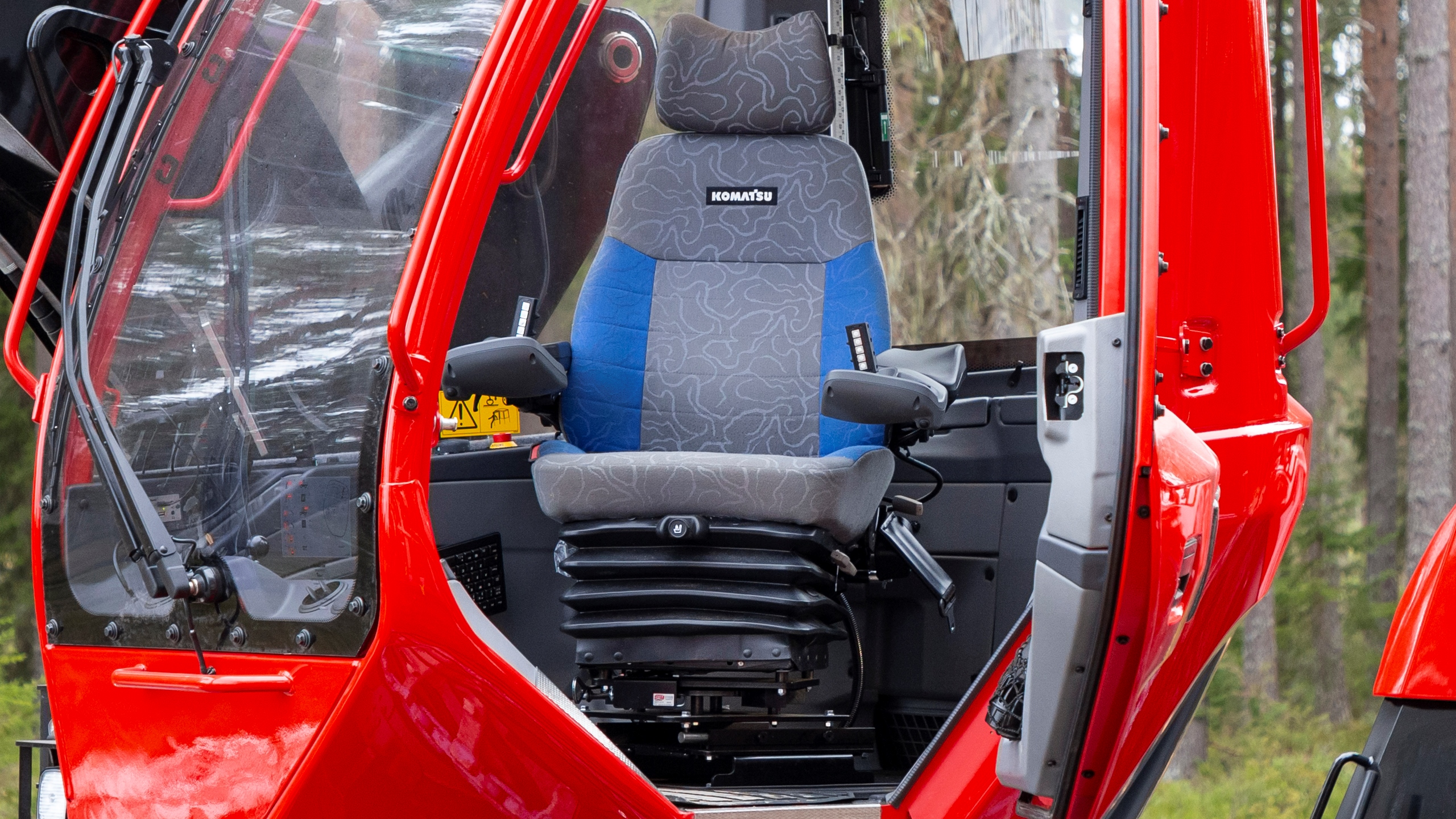 Controle do ar-condicionado no assento