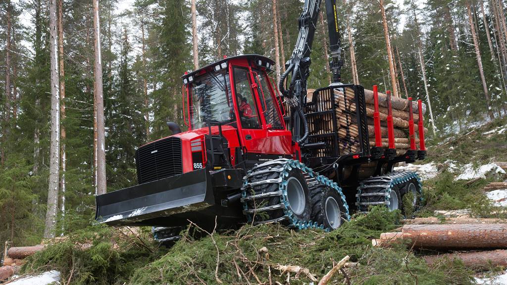 Komatsu 855 com Comfort Ride