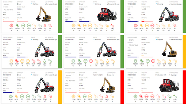 Mulher sentada em frente a computador com MaxiFleet
