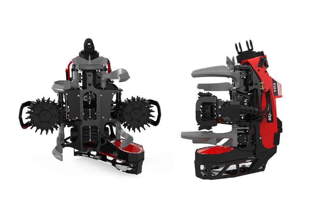 Cabeçote florestal Komatsu C124