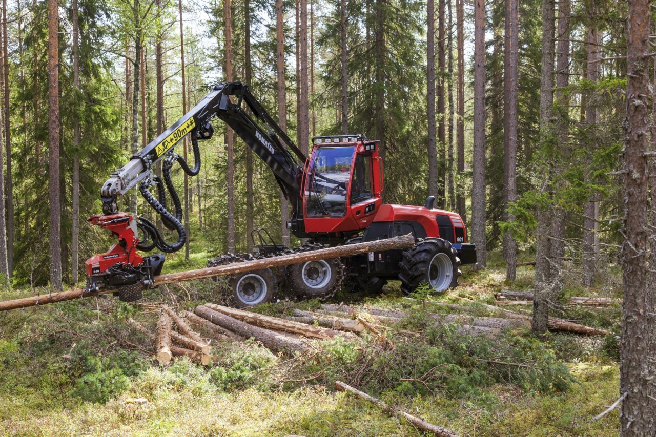 Wheeled harvester 901 